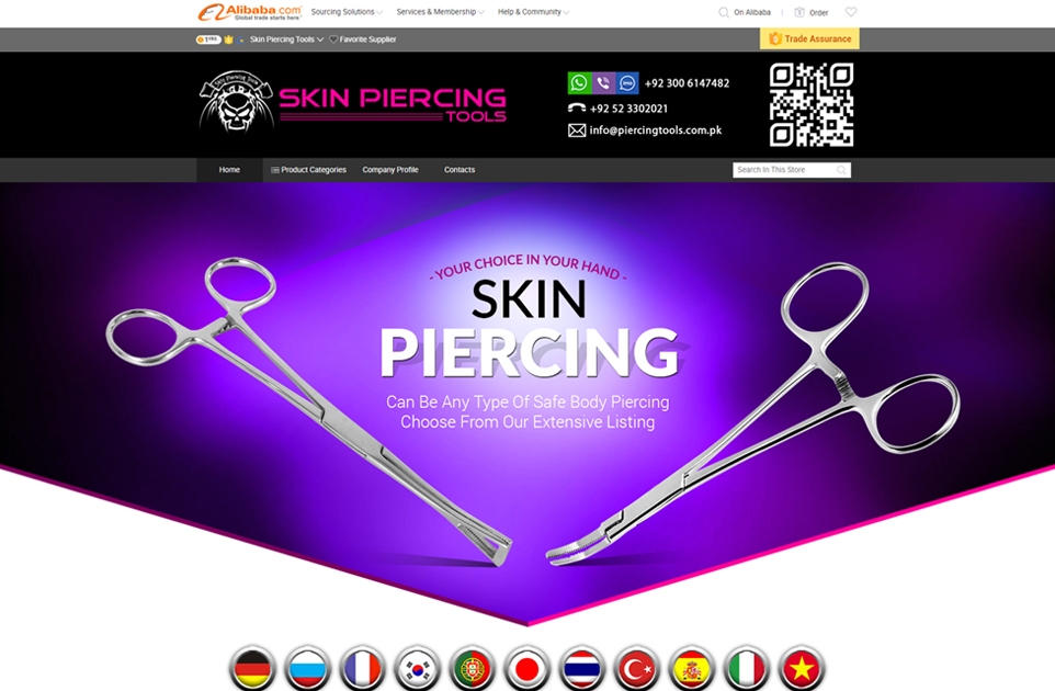Skin Piercing Tools